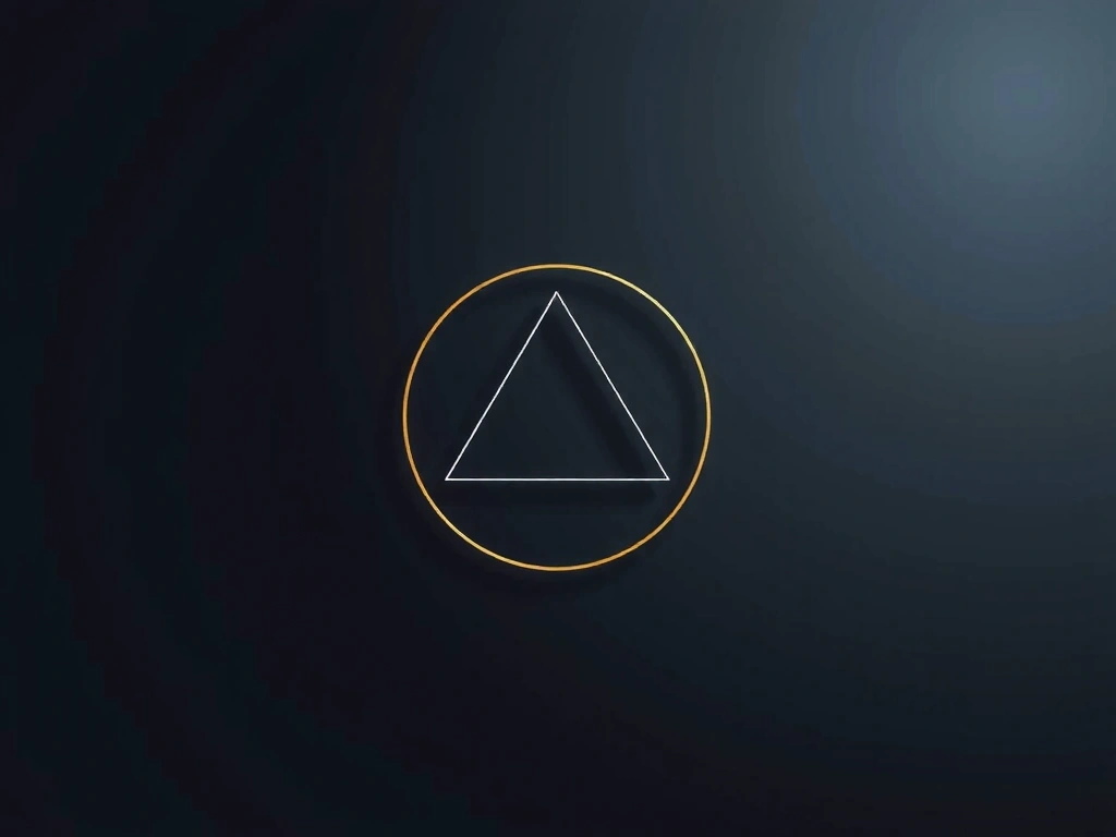 Schéma abstrait représentant l'équilibre entre technique, expérience et conformité