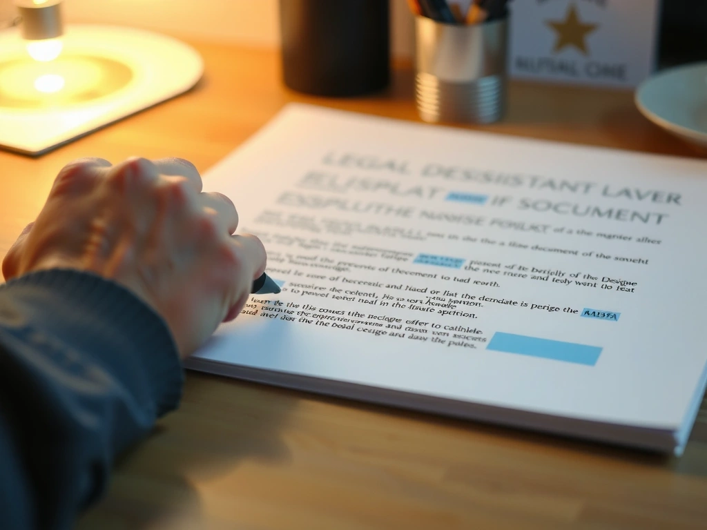 Détails d'un document contractuel avec annotations